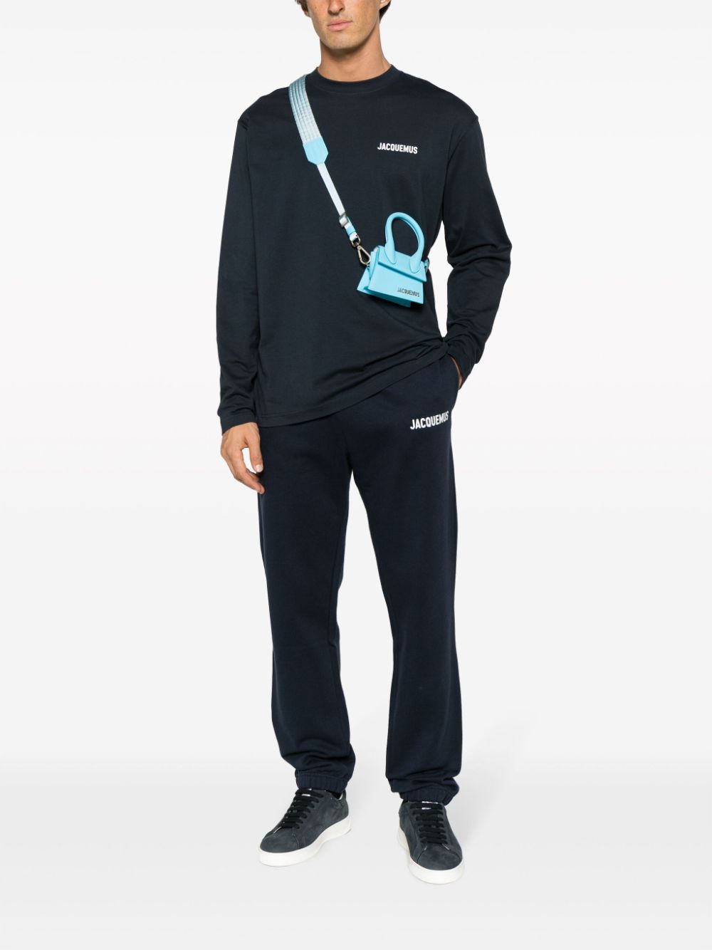 Men Sweatpants Maison-Kitsune Jacquemus Le Jogging Jacquemus Track Pants Blue