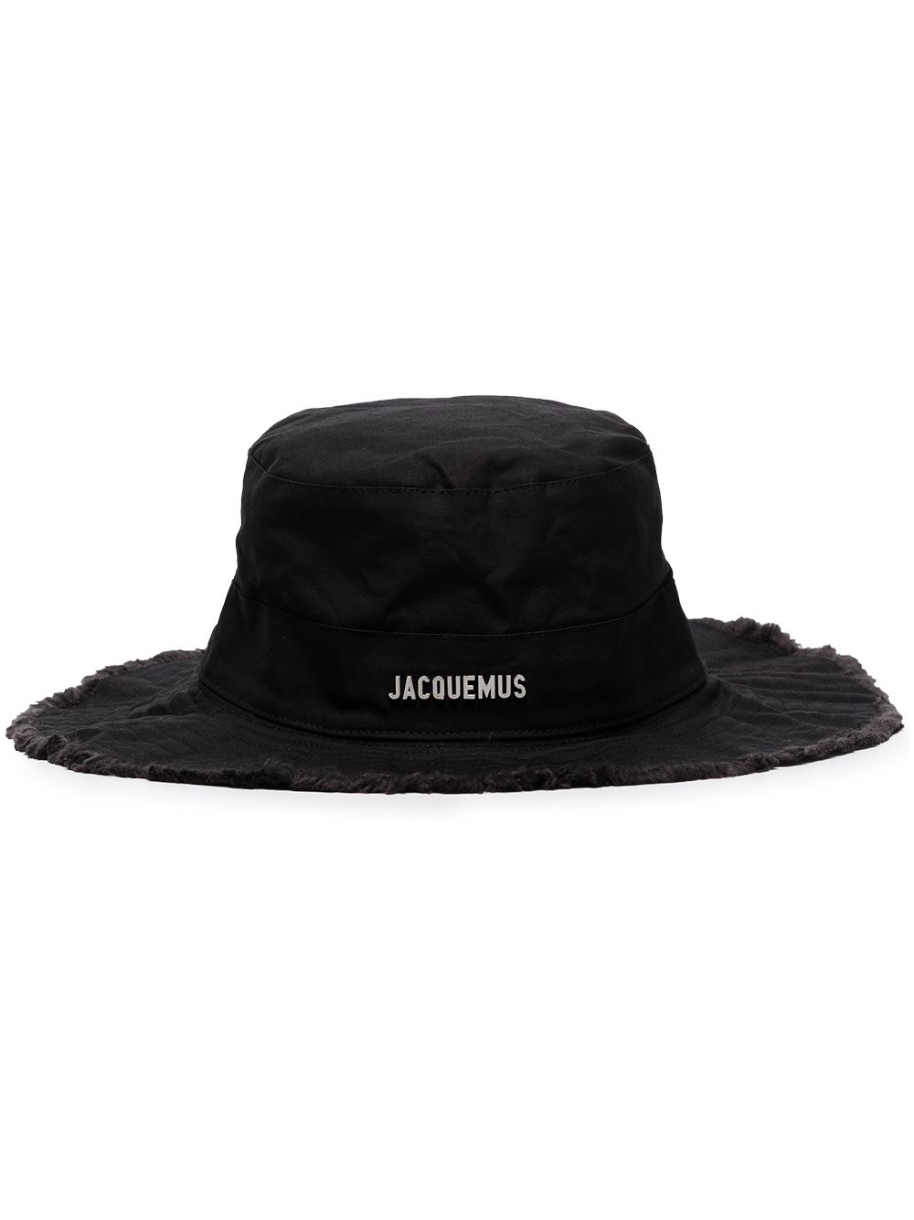 Jacquemus Le Bob Artichaut Bucket Hat Black Men Hats Maison-Kitsune