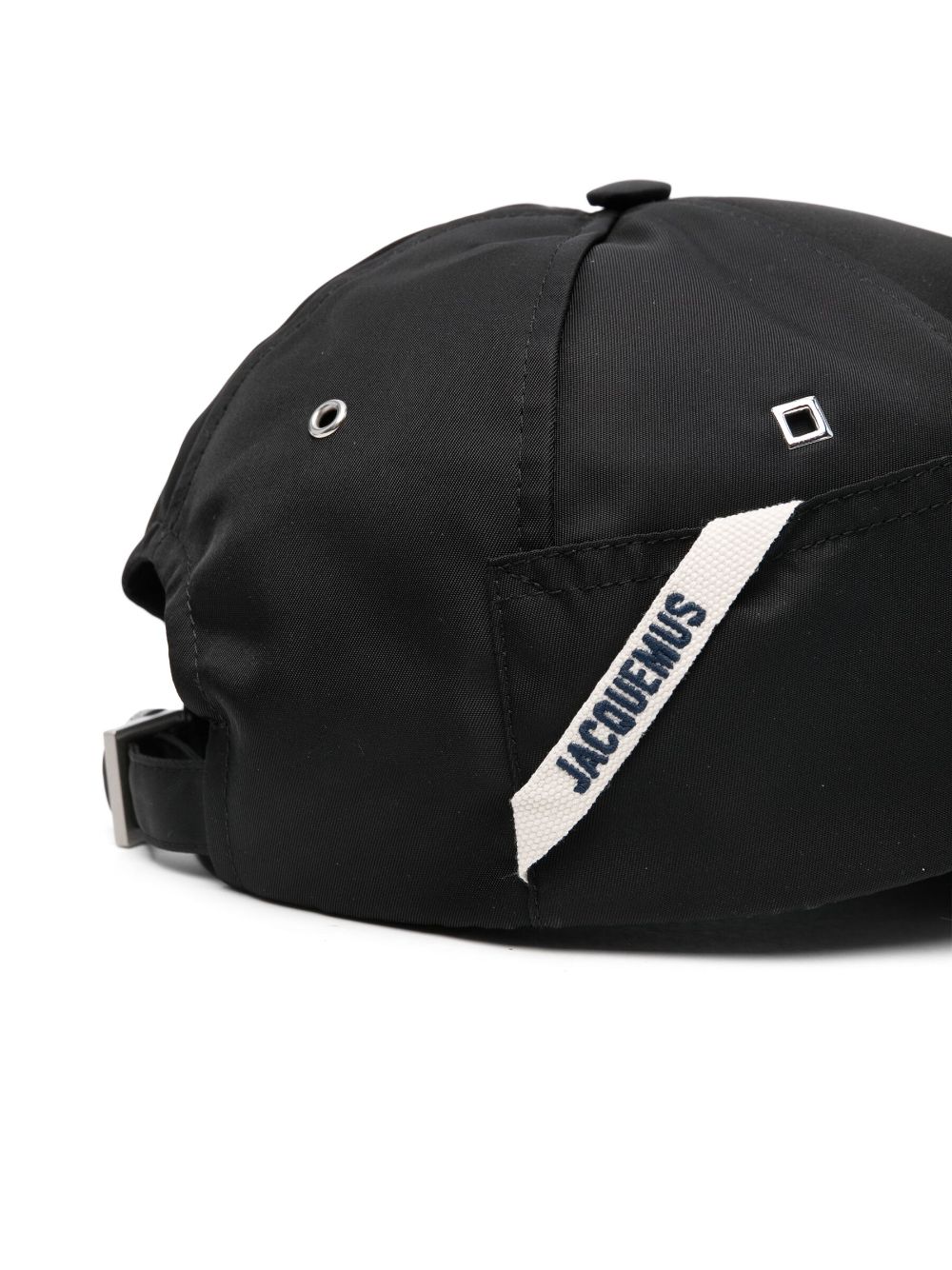 Jacquemus 246AC667-3138100%COTON90%POLYAMIDE10RYLIQUE 990BLACK Black Men Hats Maison-Kitsune