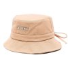 Jacquemus Le Bob Gadjo Bucket Hat Brown Men Hats Maison-Kitsune