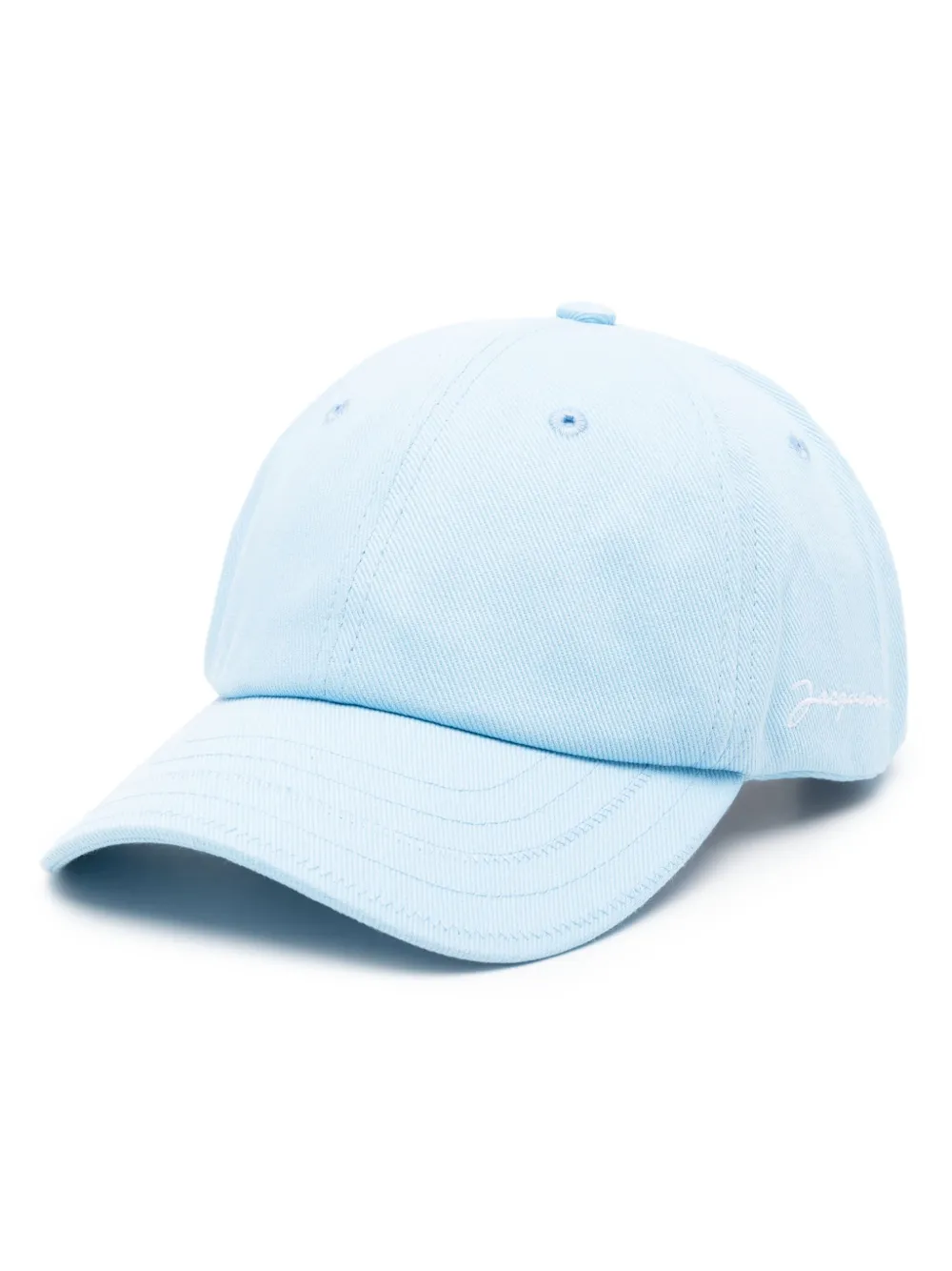 Jacquemus La Casquette Jacquemus Baseball Cap Blue Men Hats Maison-Kitsune