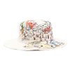 Maison-Kitsune Hats Men Jacquemus Le Bob Artichaut Bucket Hat White