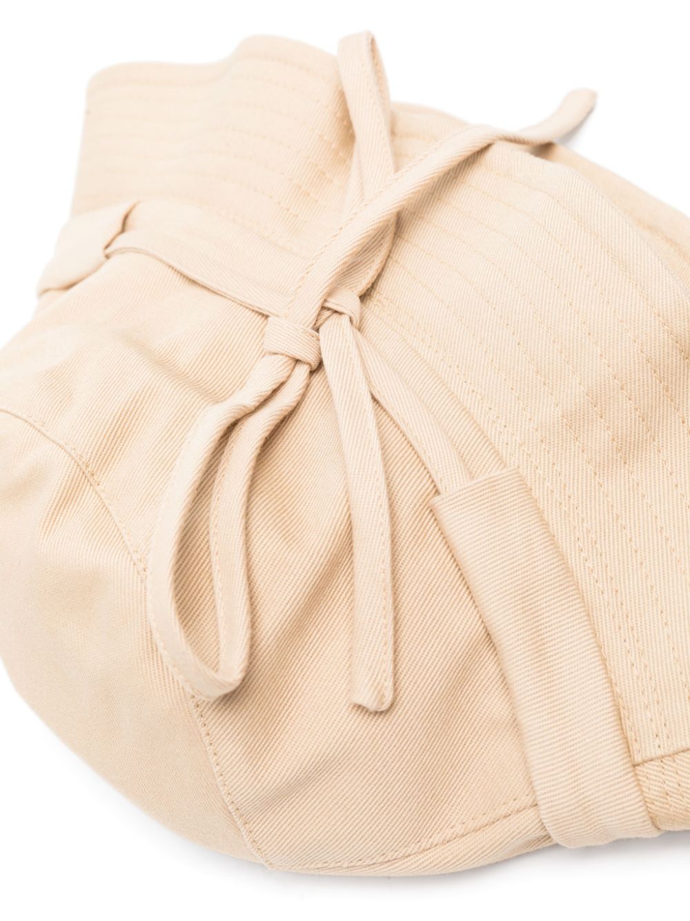 Maison-Kitsune Hats Men Jacquemus Le Bob Gadjo Bucket Hat Neutrals