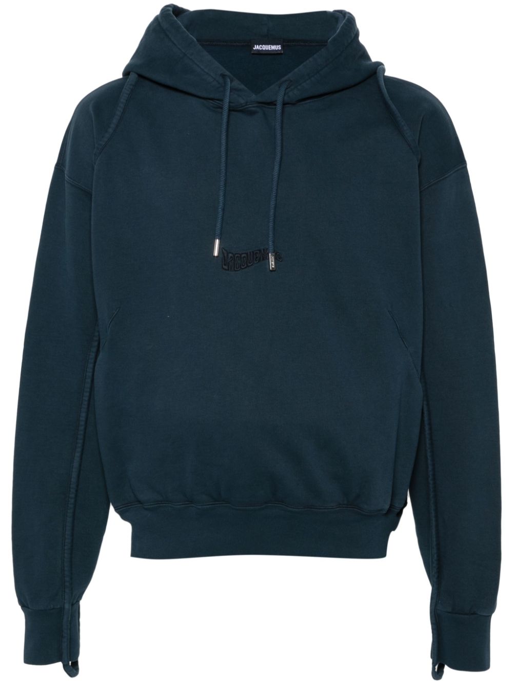Men Hoodies Maison-Kitsune Jacquemus Le Sweatshirt Camargue Cotton Top Blue