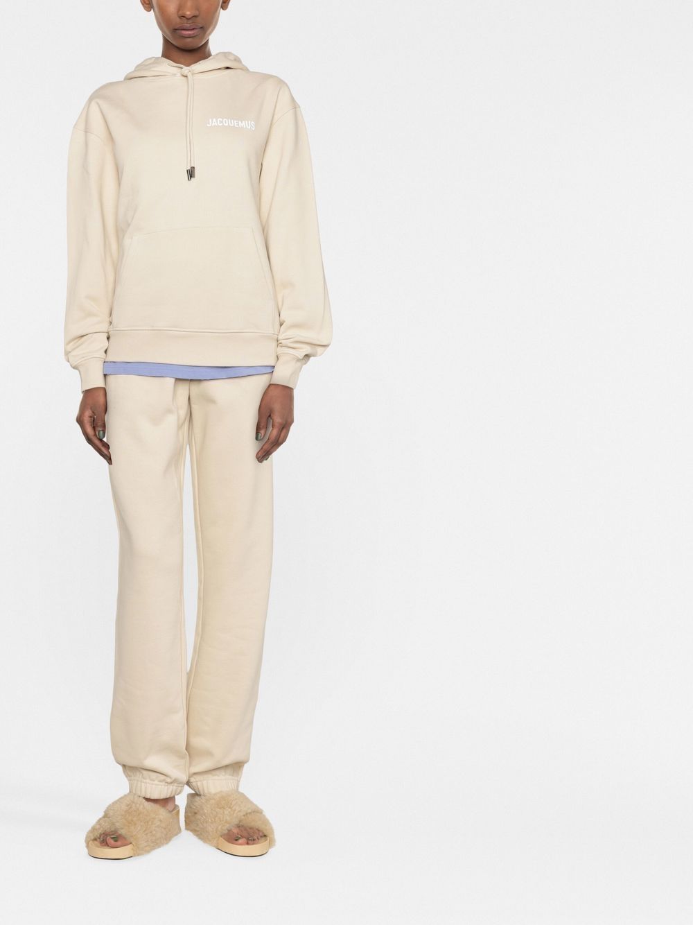 Jacquemus Le Jogging Jacquemus Track Pants Neutrals Maison-Kitsune Men Sweatpants