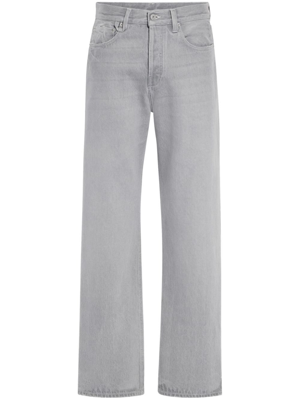 Jacquemus Le De-Nîmes Droit Straight Jeans Grey Maison-Kitsune Men Regular & Straight-Leg Jeans