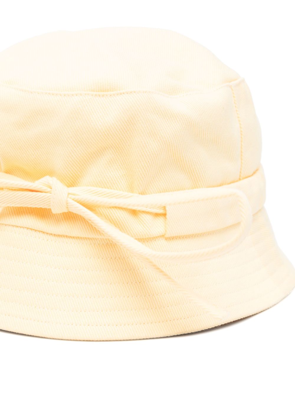 Men Hats Maison-Kitsune Jacquemus Le Bob Gadjo Bucket Hat Yellow