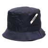 Maison-Kitsune Hats Men Jacquemus La Bob Ovalie Bucket Hat Blue