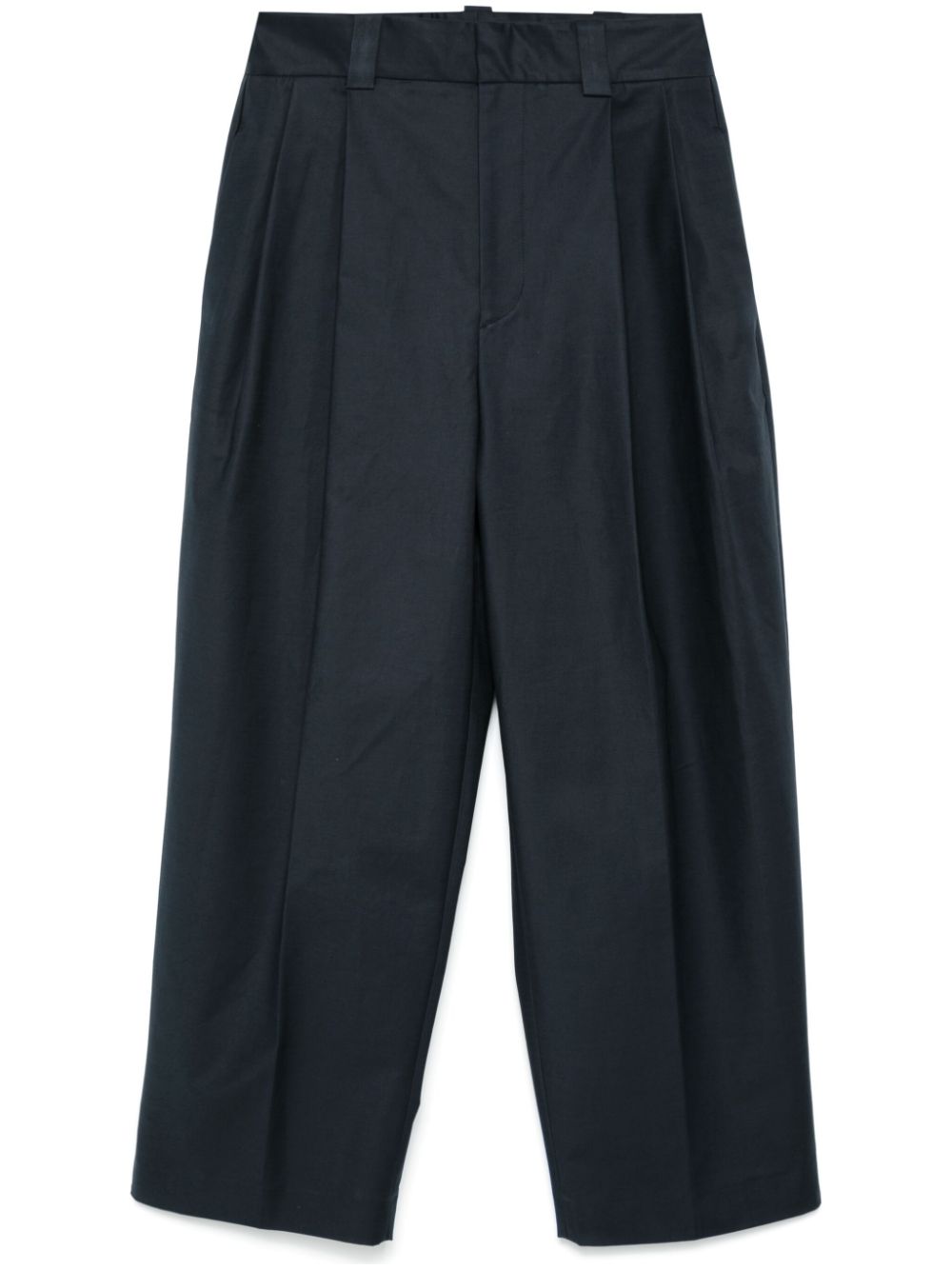 Jacquemus Le Pantalon Marzio Trousers Blue Men Wide Leg Pants Maison-Kitsune