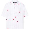 Maison-Kitsune Jacquemus La Chemise Jean Shirt White Men Shirts