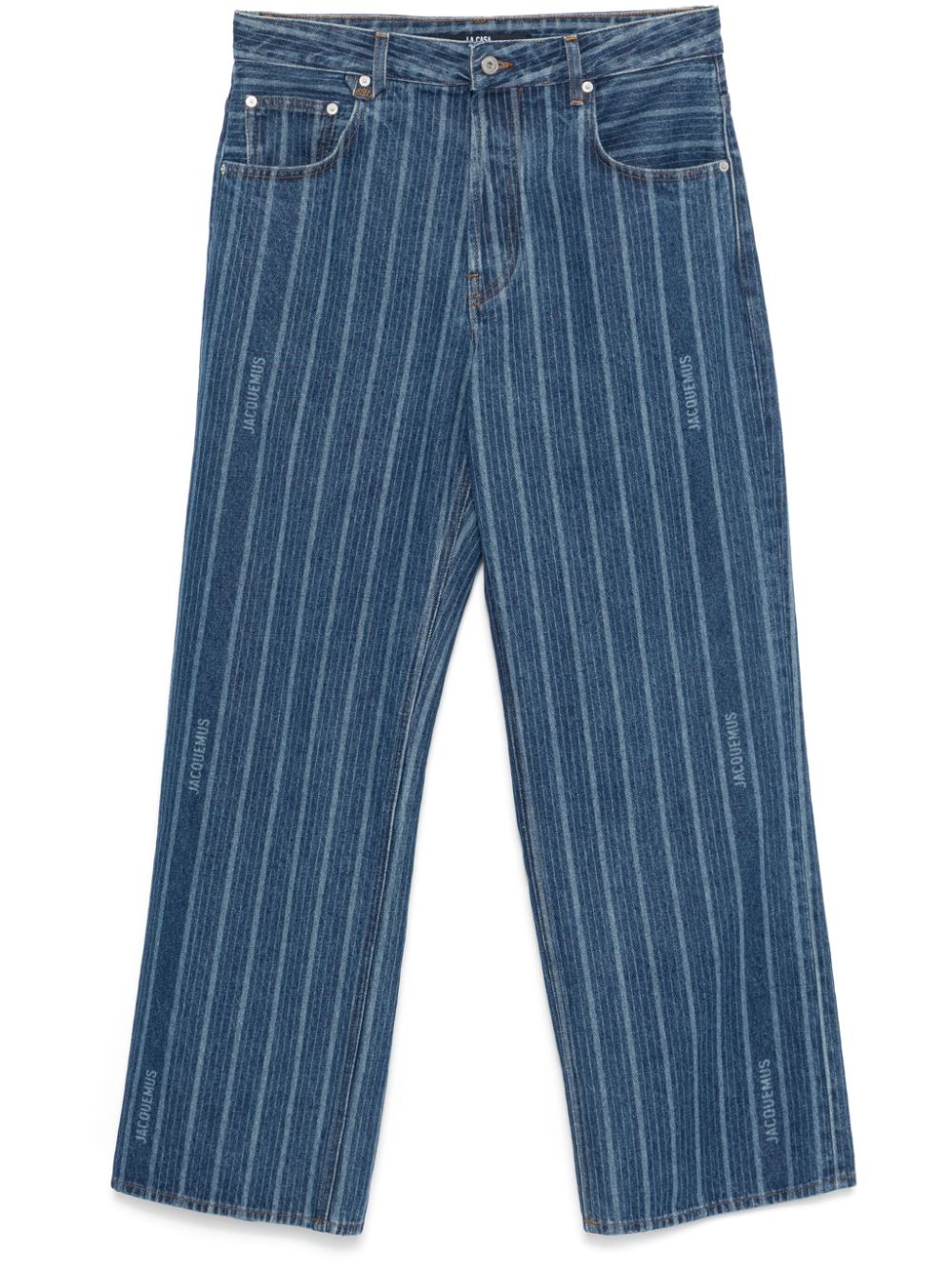Maison-Kitsune Regular & Straight-Leg Jeans Men Jacquemus Le de-Nîmes Large Jeans Blue