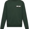 Jacquemus Gros Grain Sweatshirt Green Maison-Kitsune Men Sweatshirts