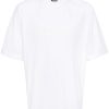 Maison-Kitsune Jacquemus Typo logo-print T-shirt White Men T-Shirts
