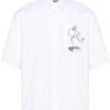 Maison-Kitsune Jacquemus Cabri button-up Shirt Black Men Shirts