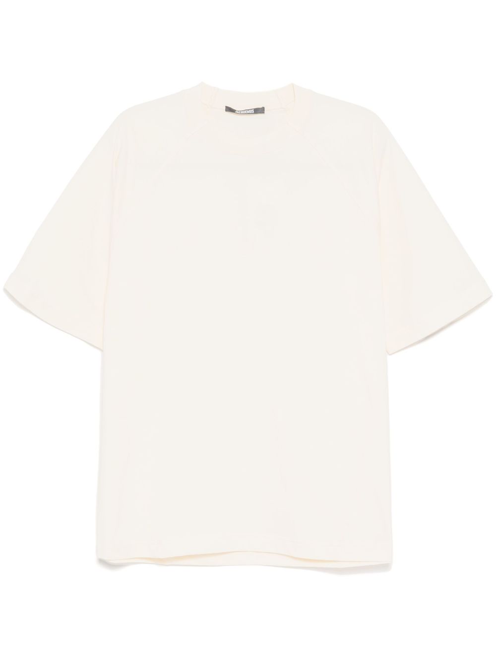 Jacquemus Logo T-shirt Neutrals Maison-Kitsune Men T-Shirts
