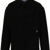 Maison-Kitsune Shirt Jackets Men Jacquemus Le Manteau Court Jacket Black