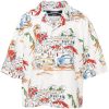 Men Shirts Maison-Kitsune Jacquemus La Chemise Casaco Cotton Shirt White