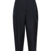 Jacquemus Marzio Trousers Black Men Tapered Pants Maison-Kitsune