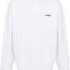Jacquemus Le Hoodie Gros Grain logo-appliqué Top Grey Maison-Kitsune Men Hoodies