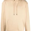Maison-Kitsune Hoodies Men Jacquemus Le Sweatshirt Brodé Hoodie Neutrals