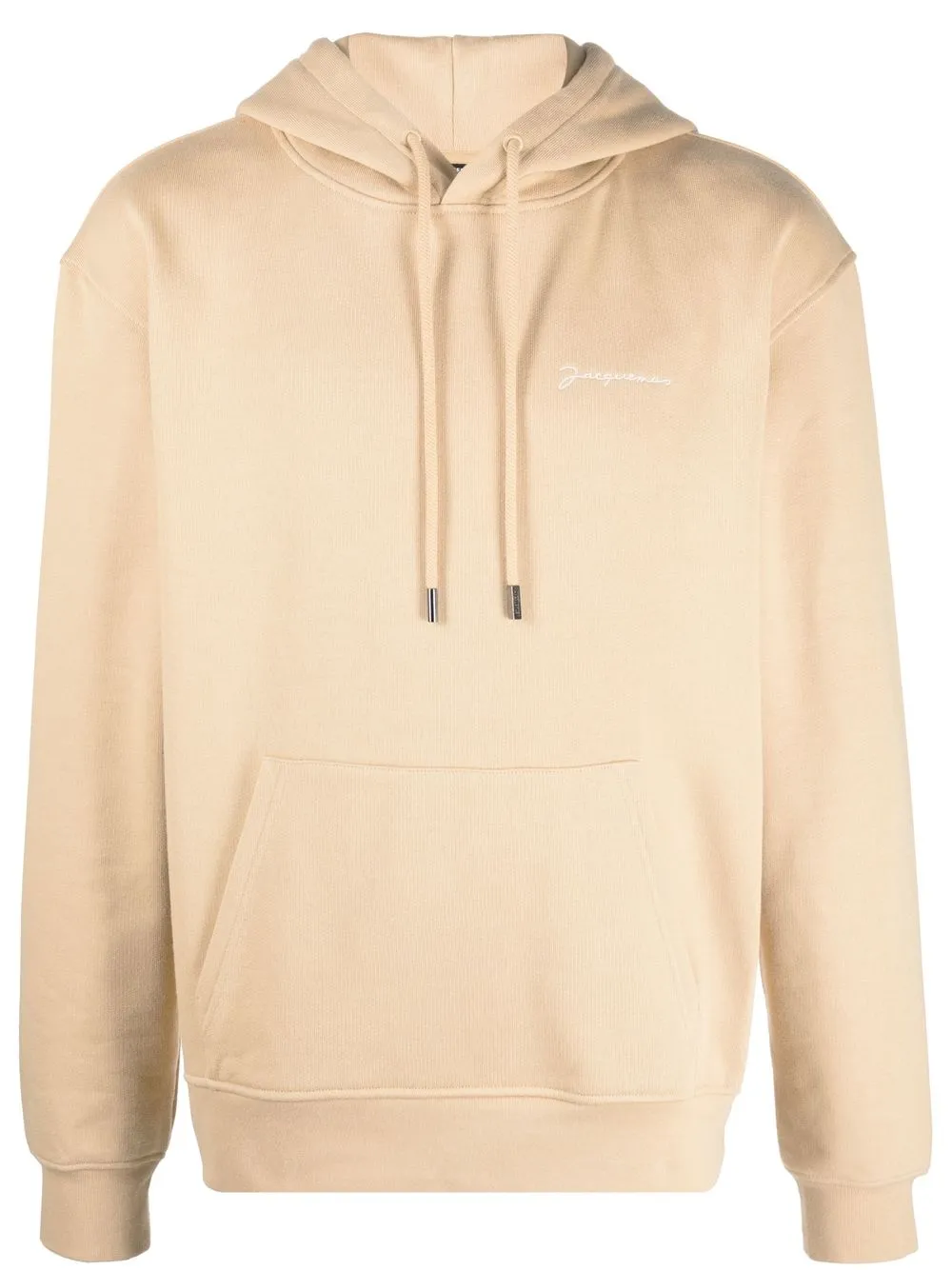Maison-Kitsune Hoodies Men Jacquemus Le Sweatshirt Brodé Hoodie Neutrals
