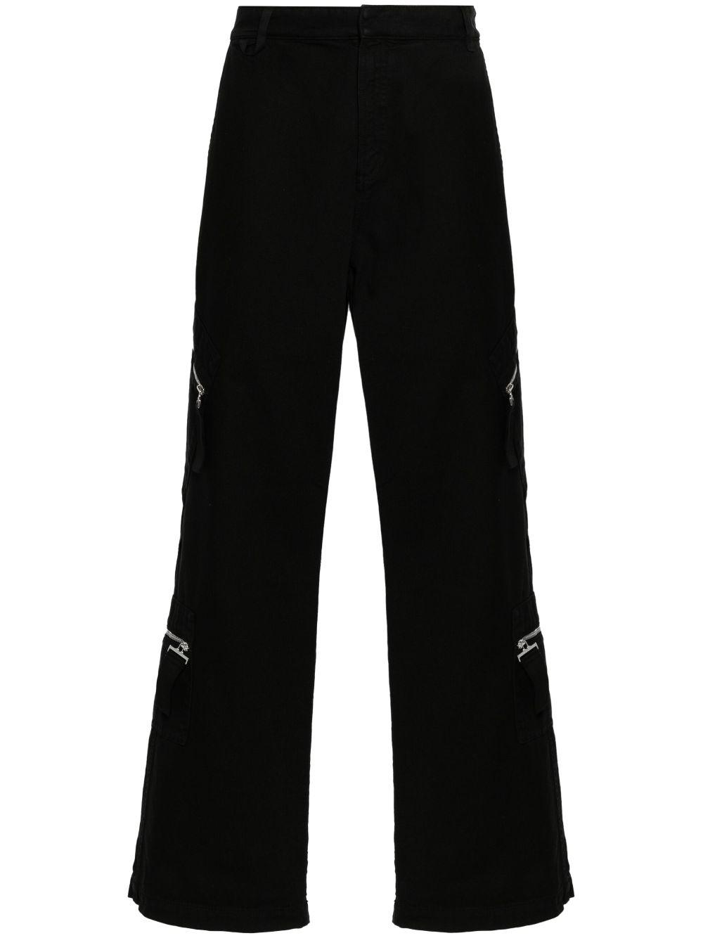 Jacquemus Le Cargo Marrone straight-leg Trousers Black Maison-Kitsune Men Regular-Fit & Straight Leg Pants