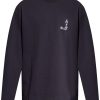 Maison-Kitsune Jacquemus Le Merù Long Sleeves T-shirt Blue Men T-Shirts