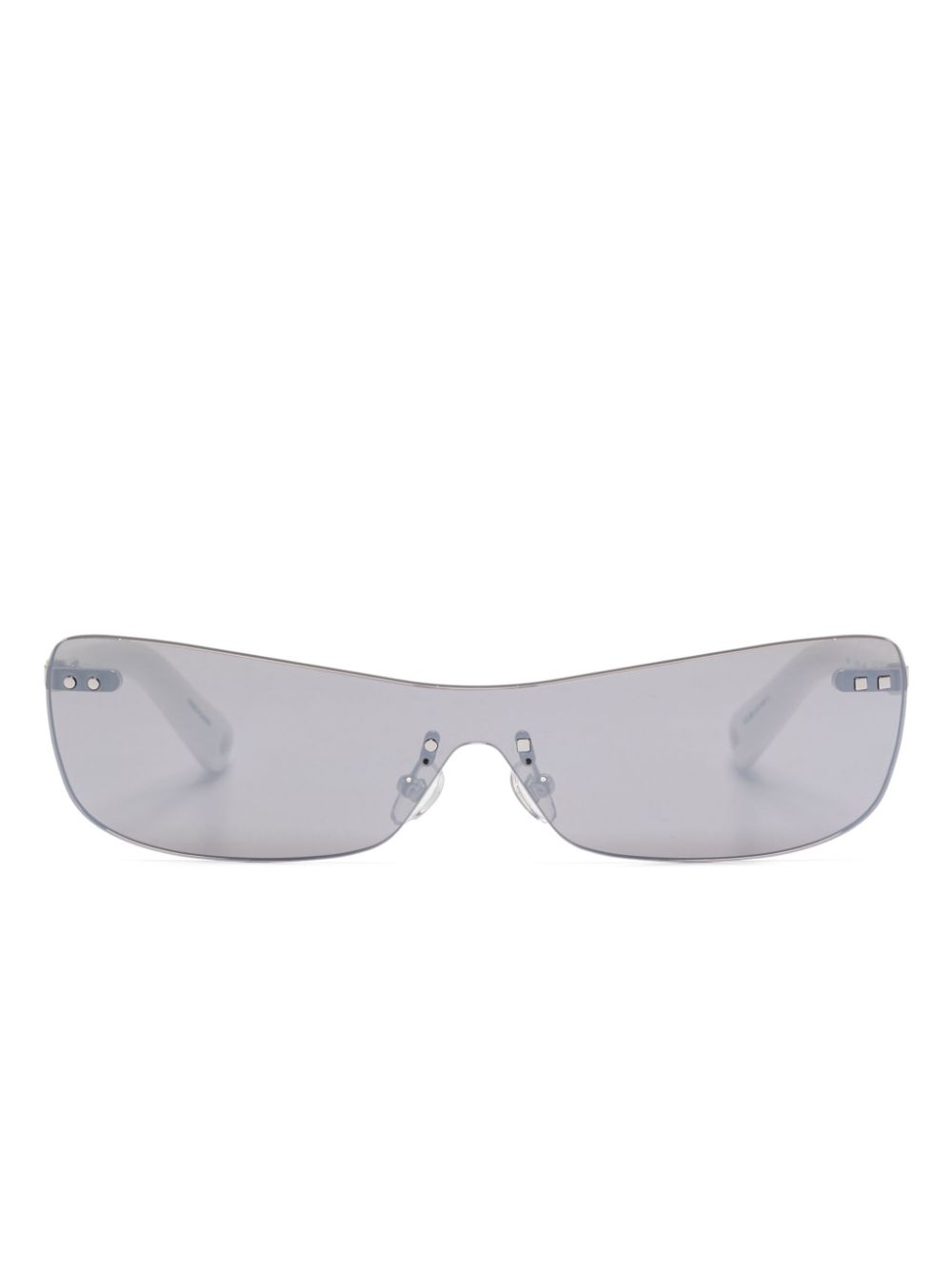 Maison-Kitsune Jacquemus Mirada Sunglasses White Men Sunglasses