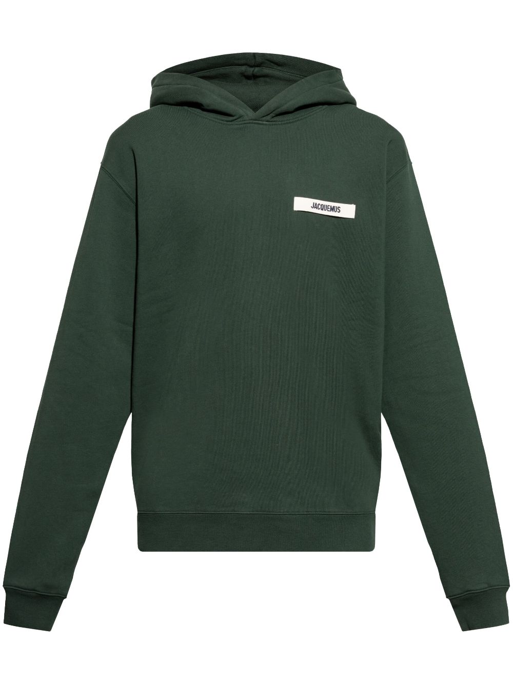 Jacquemus Gros Grain Hoodie Green Maison-Kitsune Men Hoodies