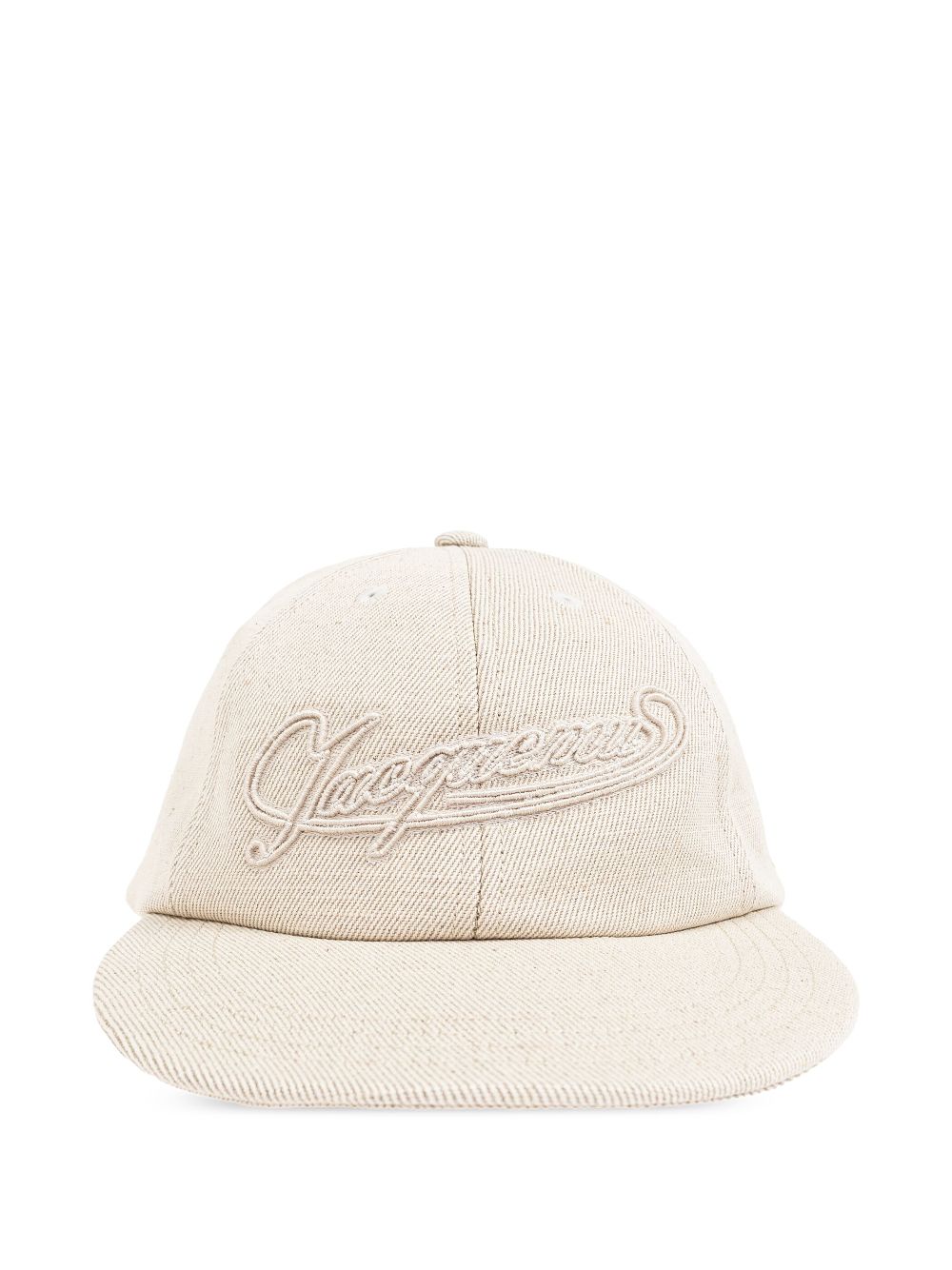 Jacquemus Logo Hat Neutrals Maison-Kitsune Men Hats