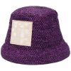 Maison-Kitsune Jacquemus Le Bob Ficiu Bucket Hat Purple Men Hats