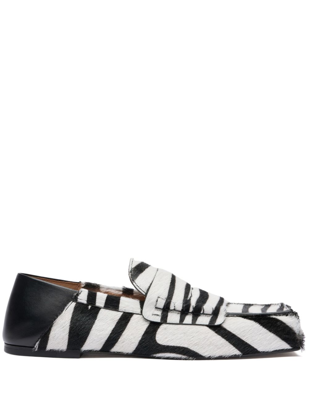 Jacquemus Carré Loafers White Men Loafers Maison-Kitsune
