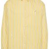 Jacquemus La Simon Shirt Yellow Men Shirts Maison-Kitsune