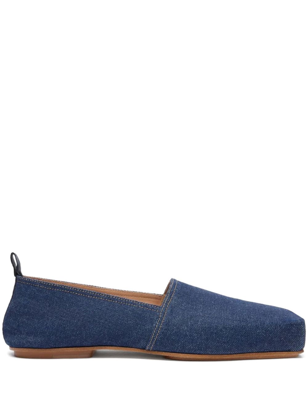 Jacquemus square-toe Espadrilles Blue Men Espadrilles Maison-Kitsune