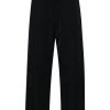 Maison-Kitsune Jacquemus Le Pantalon Jean straight-leg Trousers Black Men Loose Fit Pants