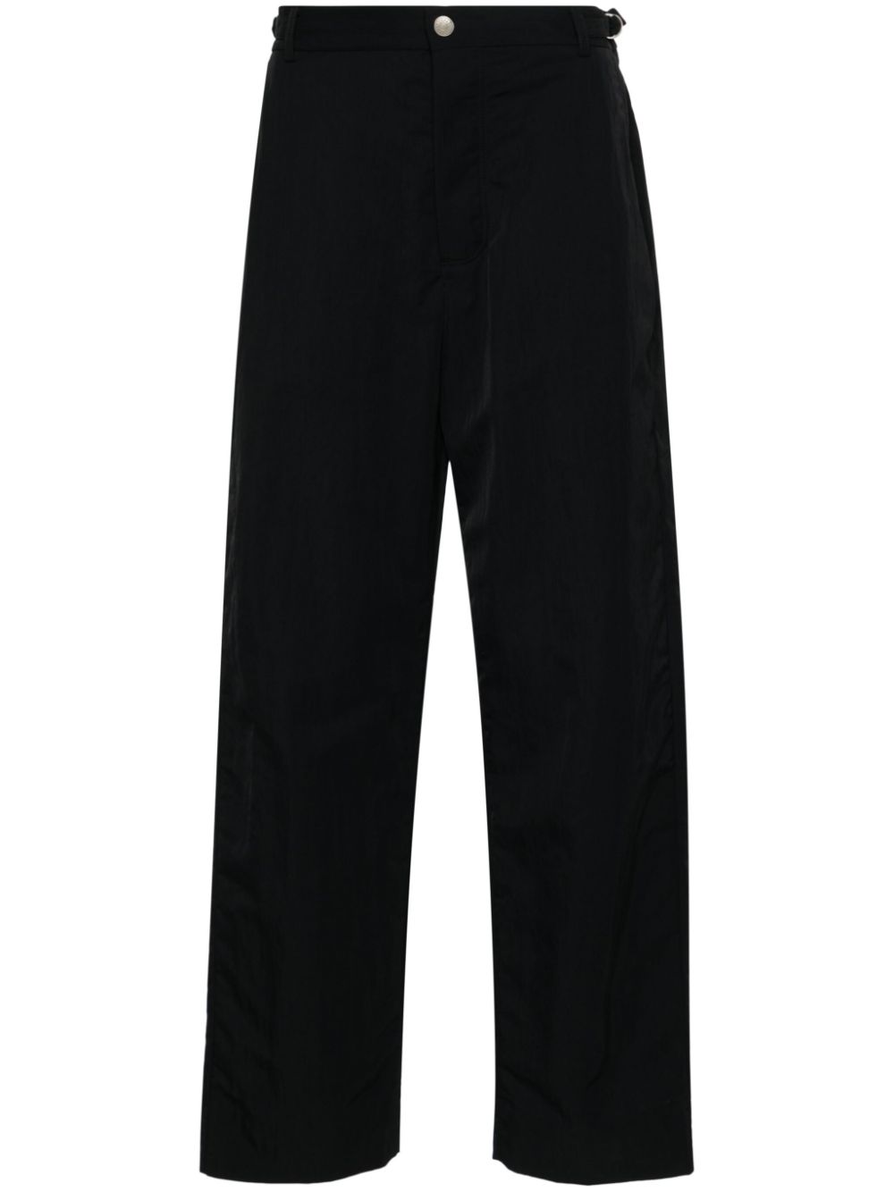 Maison-Kitsune Jacquemus Le Pantalon Jean straight-leg Trousers Black Men Loose Fit Pants