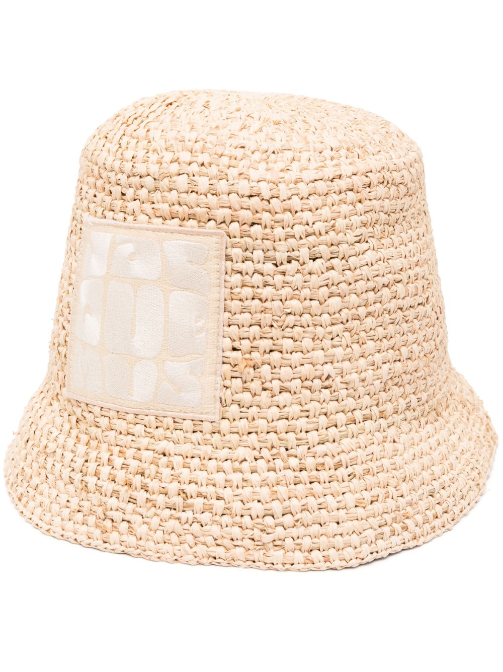 Jacquemus Le Bob Ficiu Bucket Hat Neutrals Men Hats Maison-Kitsune
