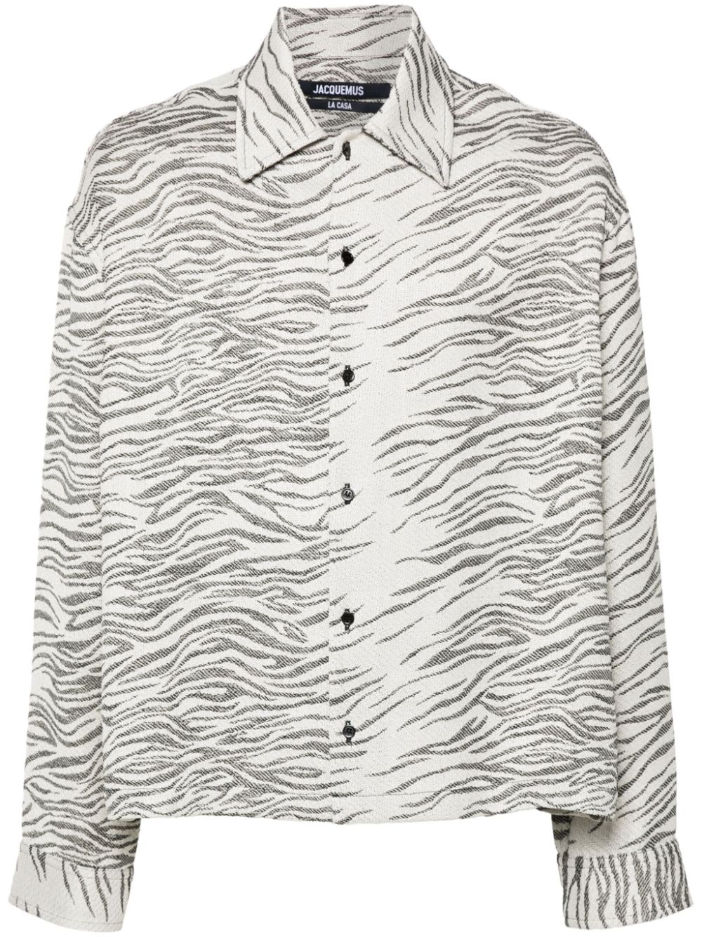 Jacquemus La Chemise Corto Shirt Neutrals Men Shirts Maison-Kitsune