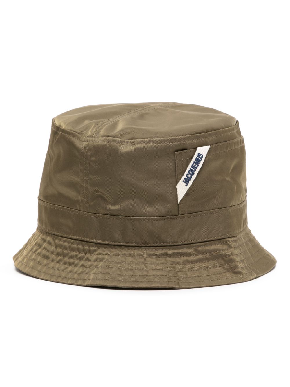 Men Hats Maison-Kitsune Jacquemus Le Bob Ovalie Bucket Hat Green