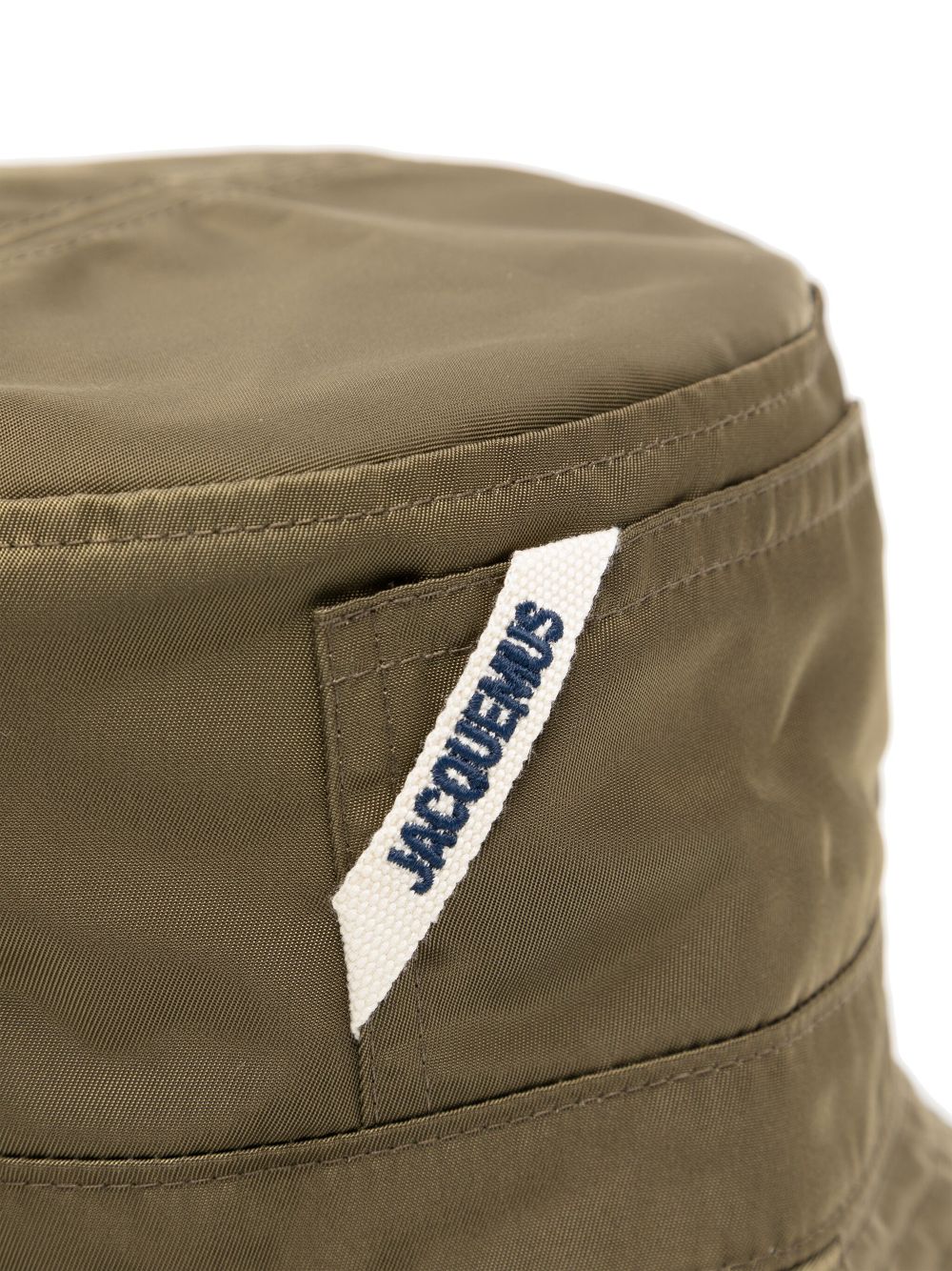 Men Hats Maison-Kitsune Jacquemus Le Bob Ovalie Bucket Hat Green
