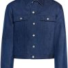 Jacquemus La Veste De-Nimes Jacket Blue Men Denim Jackets Maison-Kitsune
