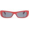 Men Sunglasses Maison-Kitsune Jacquemus Capri Sunglasses Red