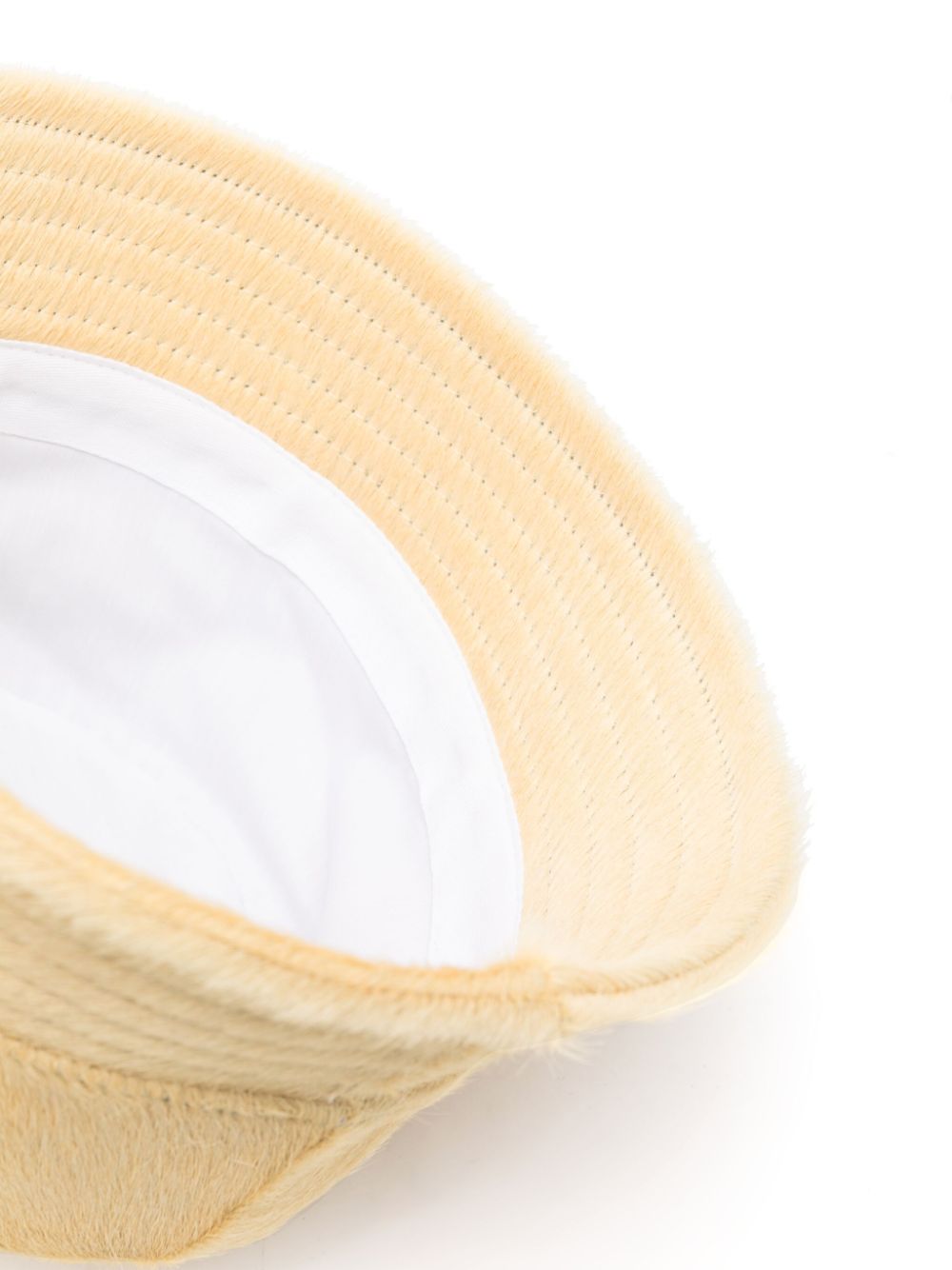 Maison-Kitsune Jacquemus Le Bob Sperone Bucket Hat Yellow Men Hats