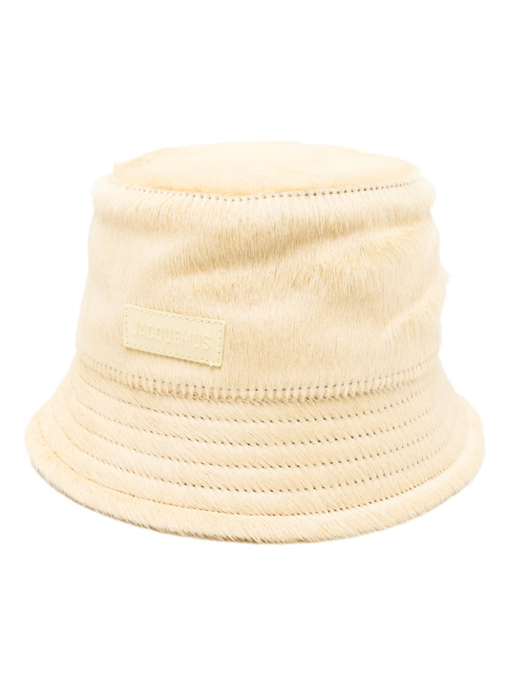 Maison-Kitsune Jacquemus Le Bob Sperone Bucket Hat Yellow Men Hats