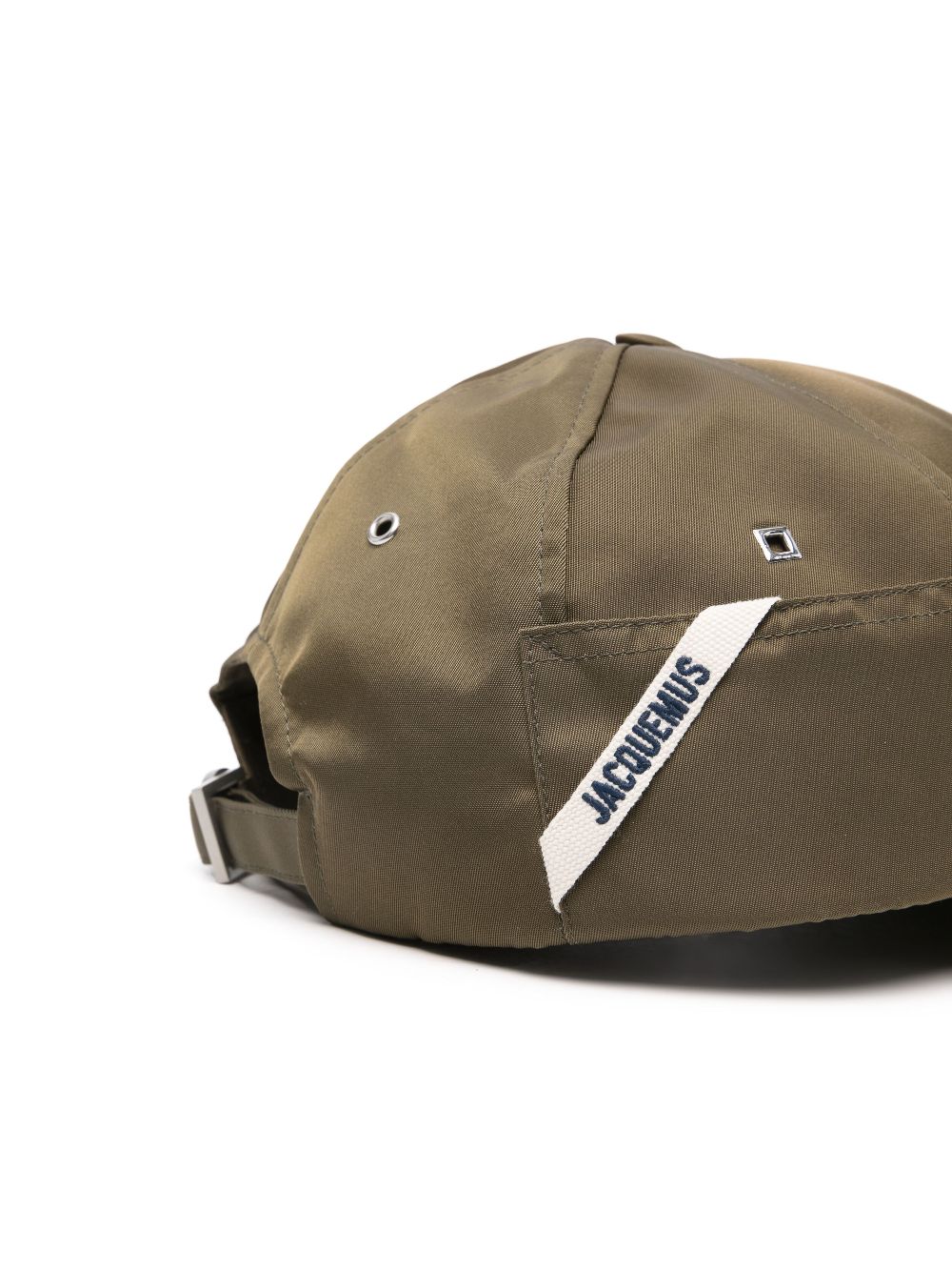 Jacquemus La Casquette Ovalie Cap Green Men Hats Maison-Kitsune