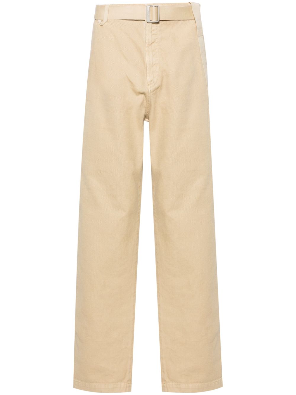 Jacquemus Le Pantalon Marrone Workwear Trousers Neutrals Men Regular-Fit & Straight Leg Pants Maison-Kitsune