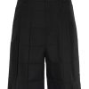 Jacquemus The Navega Shorts Black Maison-Kitsune Men Bermuda Shorts
