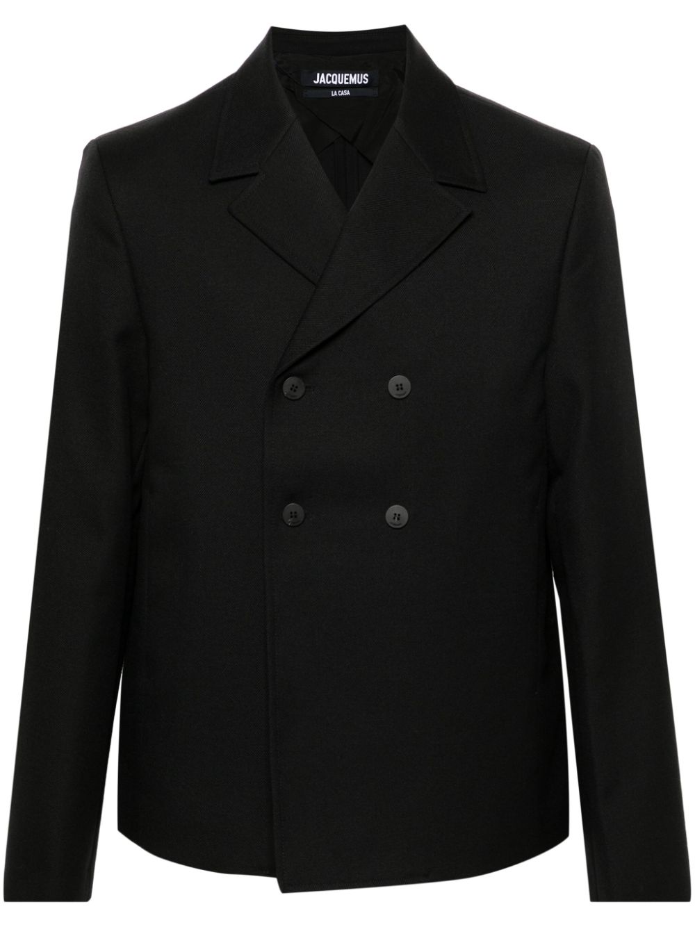 Men Blazers Maison-Kitsune Jacquemus La Veste Blazer Black