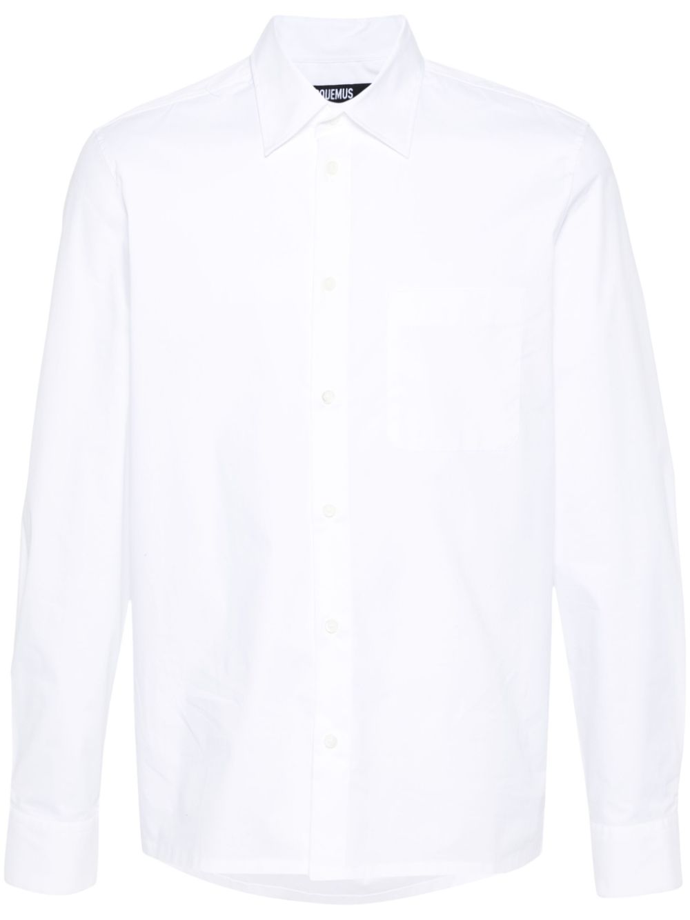 Maison-Kitsune Shirts Men Jacquemus La Chemise De Costume Shirt White
