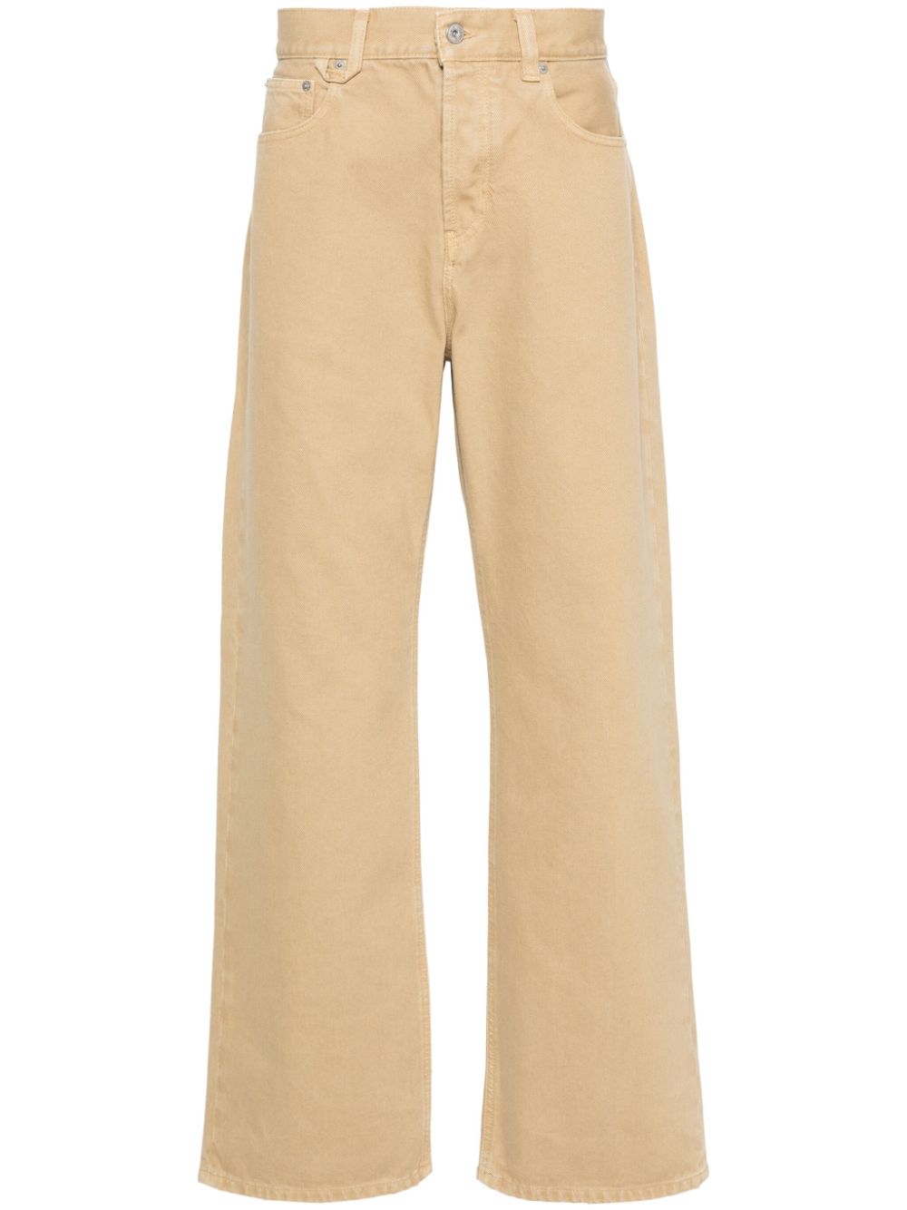 Men Regular & Straight-Leg Jeans Maison-Kitsune Jacquemus Le De Nîmes straight-leg Jeans Neutrals